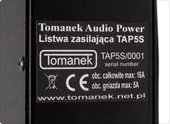 Tomanek TAP5S Slim - cecha 2